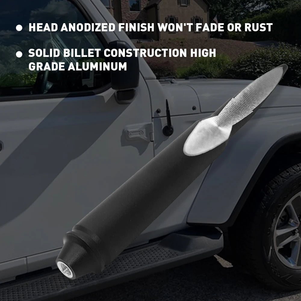Compact 14cm Bullet Car Antenna for AM/FM Reception