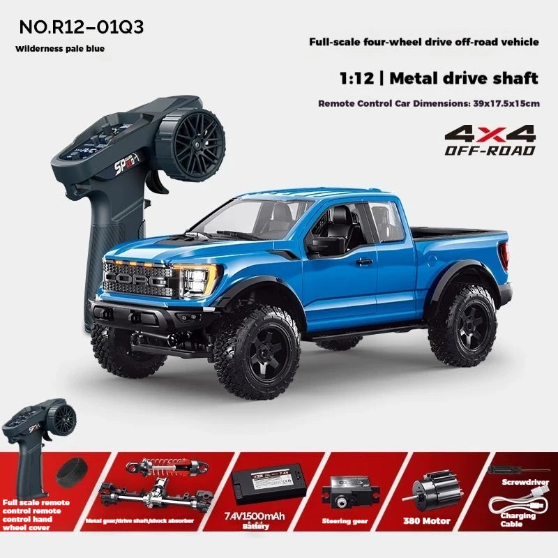 1:12 Scale F-150 Raptor 4WD RC Pickup Truck