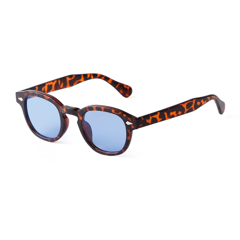 Retro Tortoise Shell Square Sunglasses