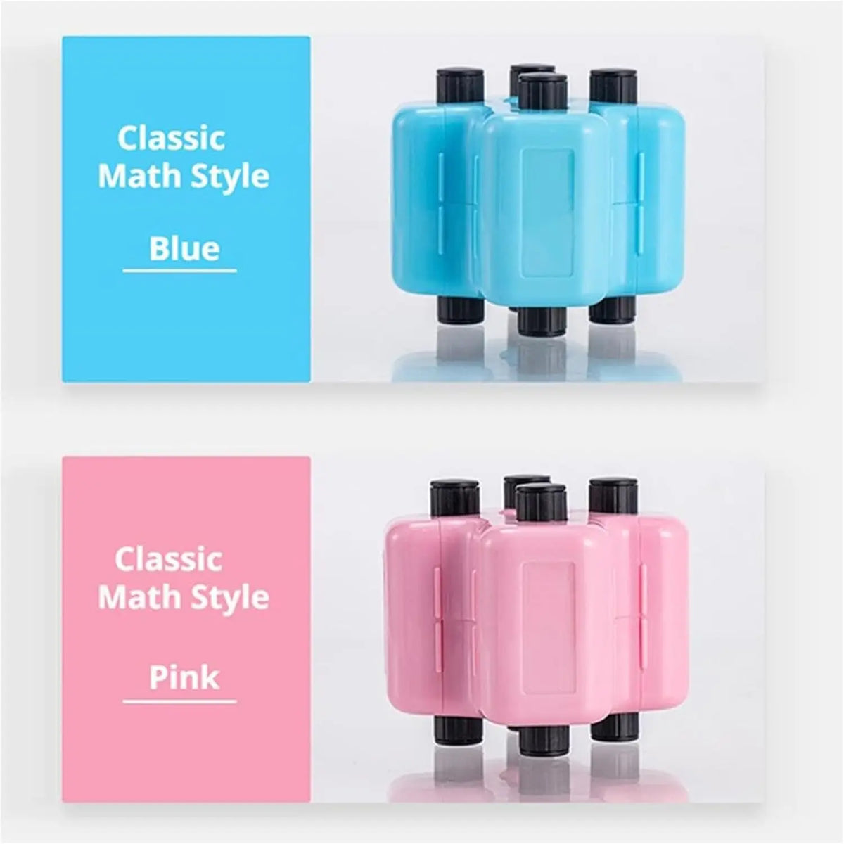 4-in-1 Math Roller Stamp Set – Addition, Subtraction, Multiplication & Division Practice