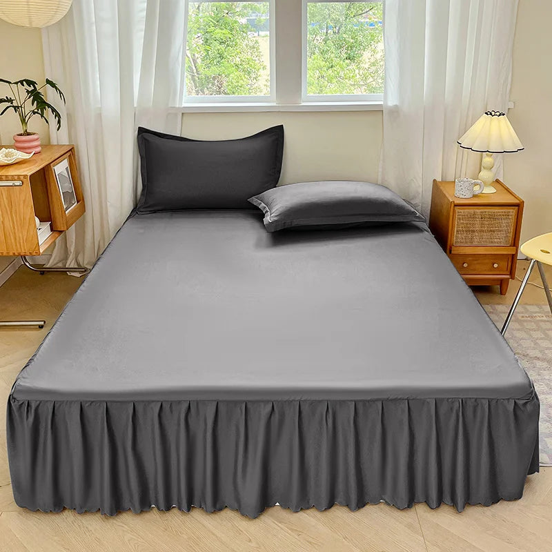 Microfiber Bed Skirt with 35cm Drop