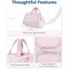 Waterproof Travel Toiletry Organizer Bag with Hanging Handle