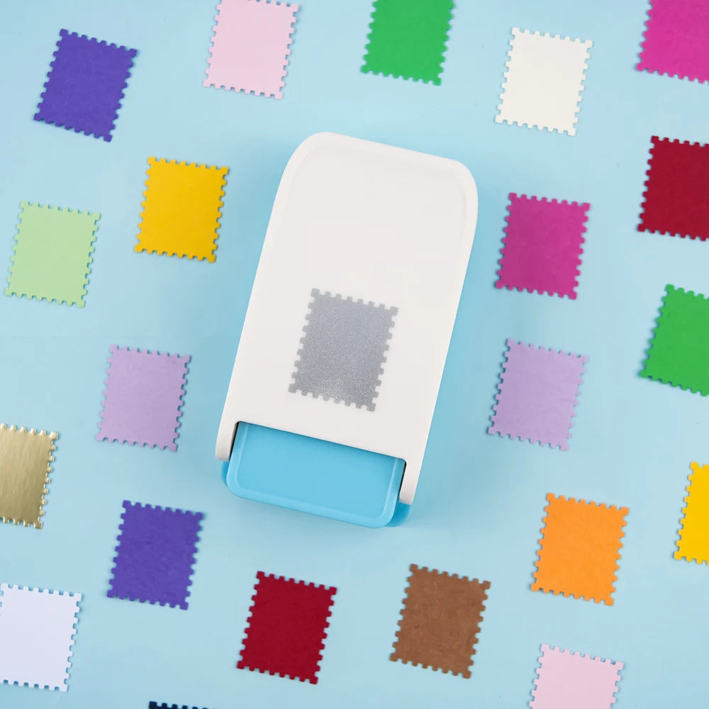 Postage Stamp Shape Paper Punch for Crafting and Scrapbooking