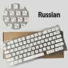 Multilingual PBT Keycaps for Mechanical Keyboards