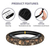 Tree Camouflage Elastic Steering Wheel Cover