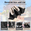 Auto Reverse-Folding Umbrella with Reflective Stripe & Carabiner Handle