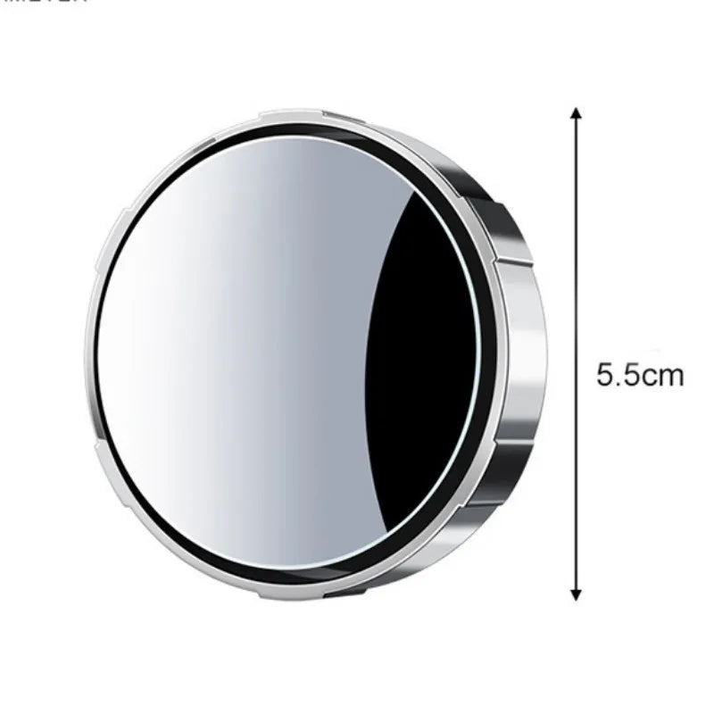 360° Rotating Car Blind Spot Mirrors with Suction Cup Mount
