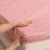 Waterproof Fitted Bed Sheet with 360-Degree Elastic Band