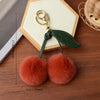 Plush Cherry Handbag Charm