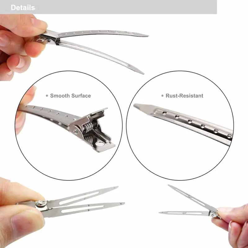 Professional Hair Curling Clips
