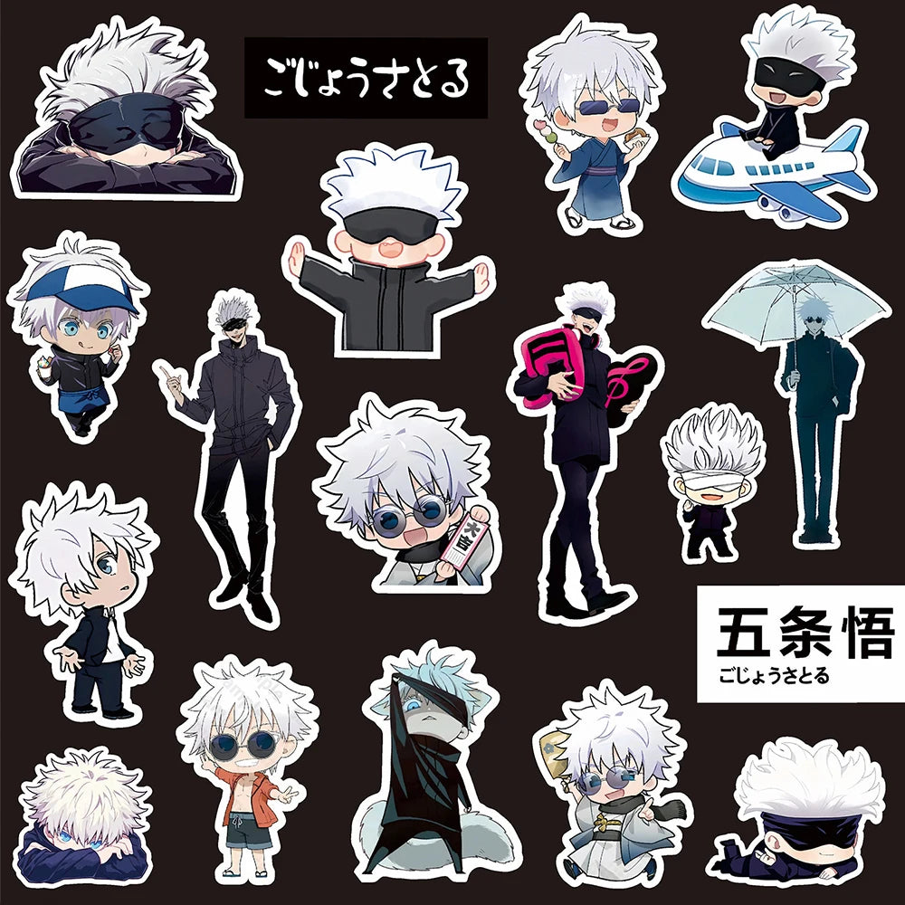 Jujutsu Kaisen Anime Decals für Laptops und Zubehör