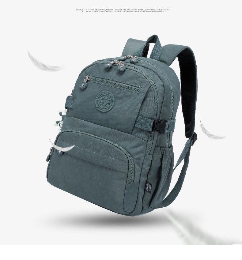 Water-Resistant Travel Backpack with Laptop Compartment