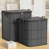Large Foldable Non-Woven Storage Bag with Zipper and Handles