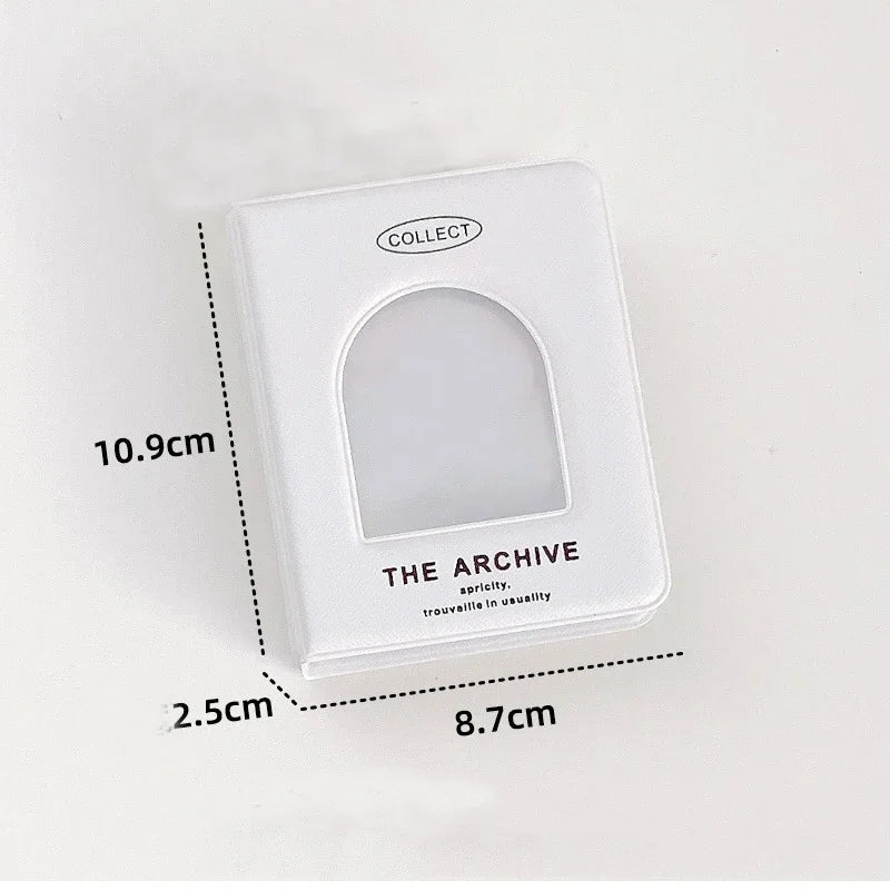 Heart-Shaped Mini Photo Album for K-pop Photocards