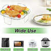 Schwere Edelstahl-Airfryer-Basket-Set