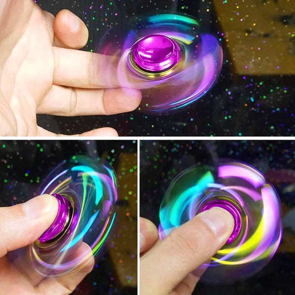 Colorful Zinc Alloy Fidget Spinner