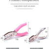 Metal Single-Hole Punch for Scrapbooking and Crafts