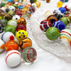 Handcrafted Glass Marbles Set for Games, Décor & Collecting