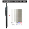 4-in-1 Gravity-Switch Metal Pen with Ballpoint and Mechanical Pencil