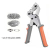 Heavy-Duty Grommet Pliers Kit for Leather & Canvas
