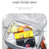 Insulated Double-Decker Lunch Bag with Leakproof Lining