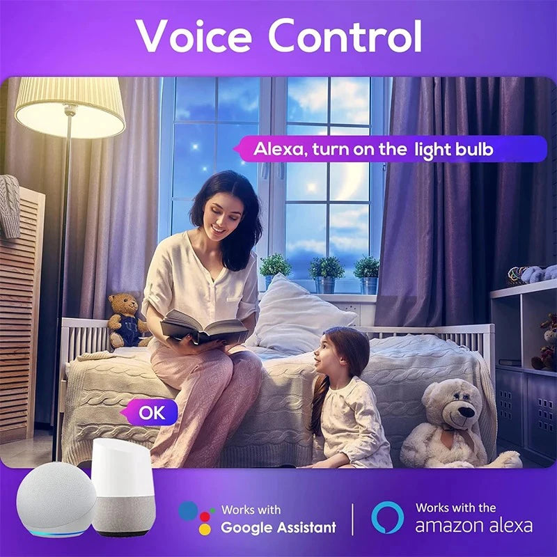 شريط LED RGB ذكي يعمل بتقنية WiFi مع مزامنة الموسيقى
