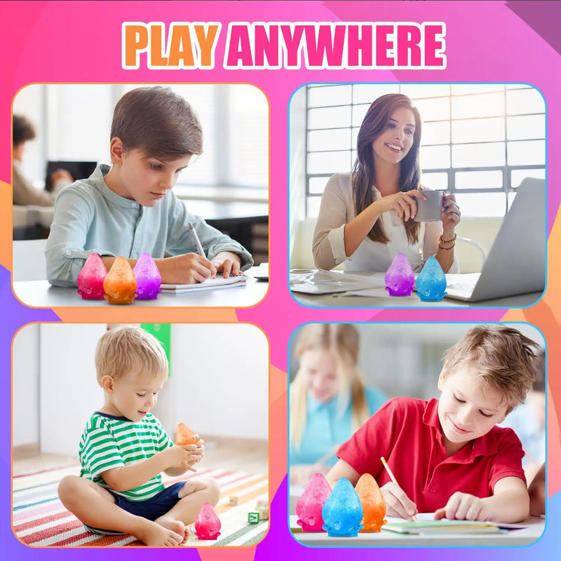 Silicone Squishy Drop Stress Ball