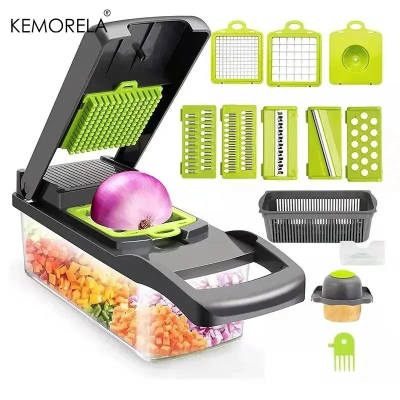 Cortador de Verduras Multifuncional 14 en 1