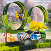 Climbing Dinosaur Car with Flexible Race Track