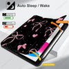Premium Multi-Angle Stand Case for iPad with Pencil Holder