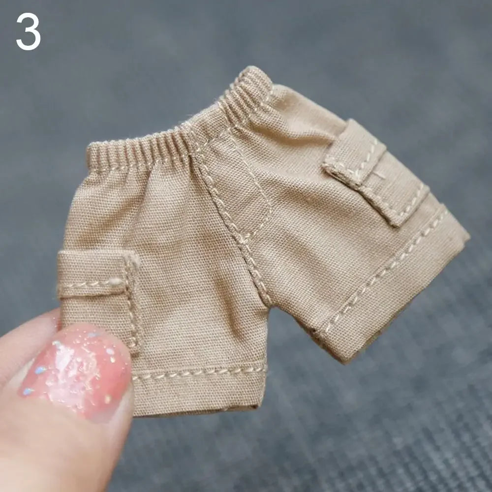 Mini Denim Shorts for 1/12 BJD Dolls