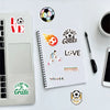 Soccer Sticker Pack – 100 Waterproof Vinyl Decals