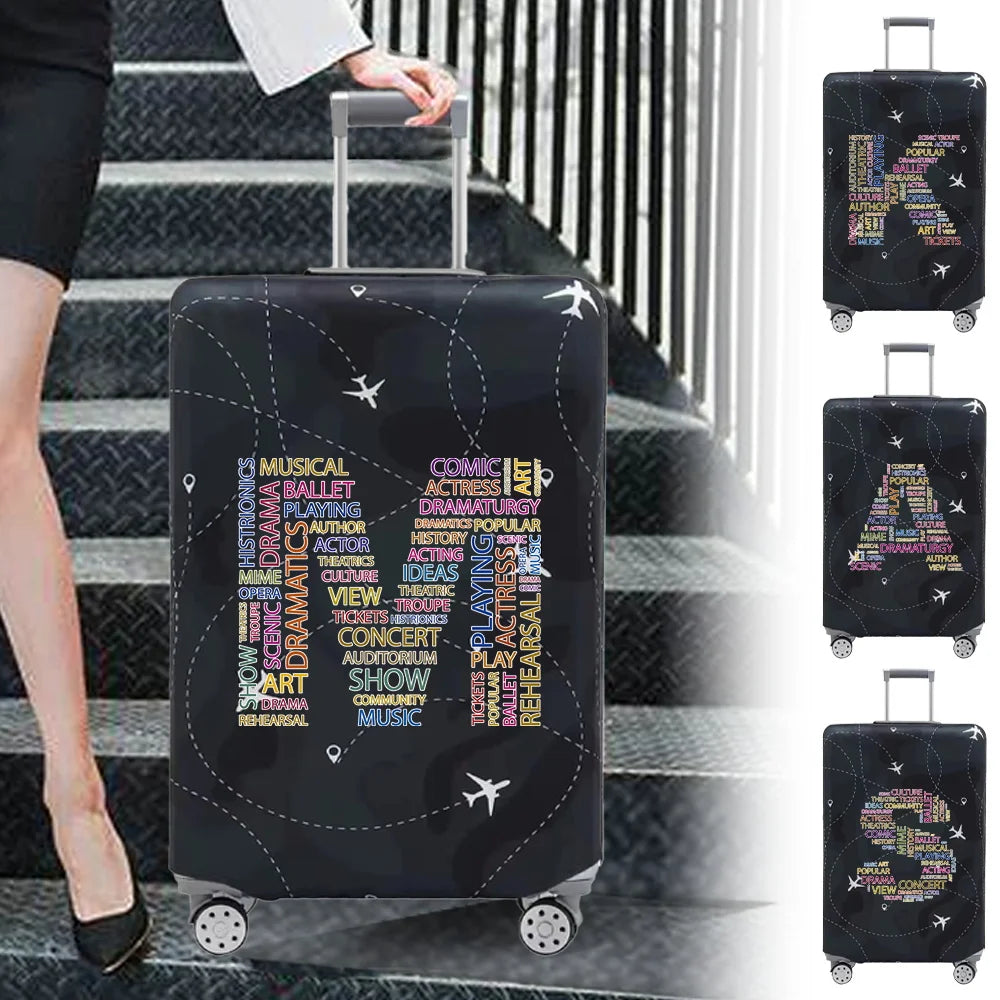 Stretch Fabric Luggage Cover for Suitcases (18-32 Inch)