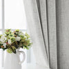 100% Blackout Curtain Panels with Tie-Backs (Set of 2)
