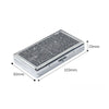 Slim Metal Cigarette Case – Durable & Portable Smoker's Holder