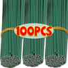 Bendable Iron Wire Flower Stems with Floral Tape