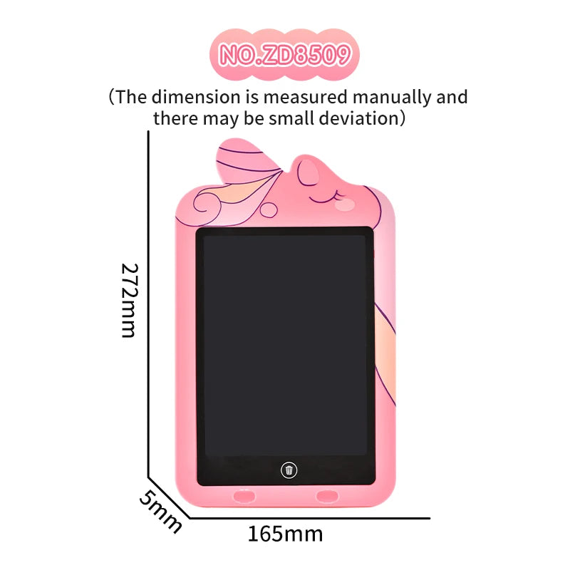 10.8-Inch Unicorn LCD Writing Tablet for Kids