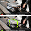Secure Adjustable Luggage Strap with Combination Lock