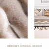 Cozy Anti-Slip Sofa Cover with Plush Fleece for L-Shaped and Standard Sofas