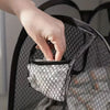 Foldable Mesh Laundry Basket with Pop-Up Design