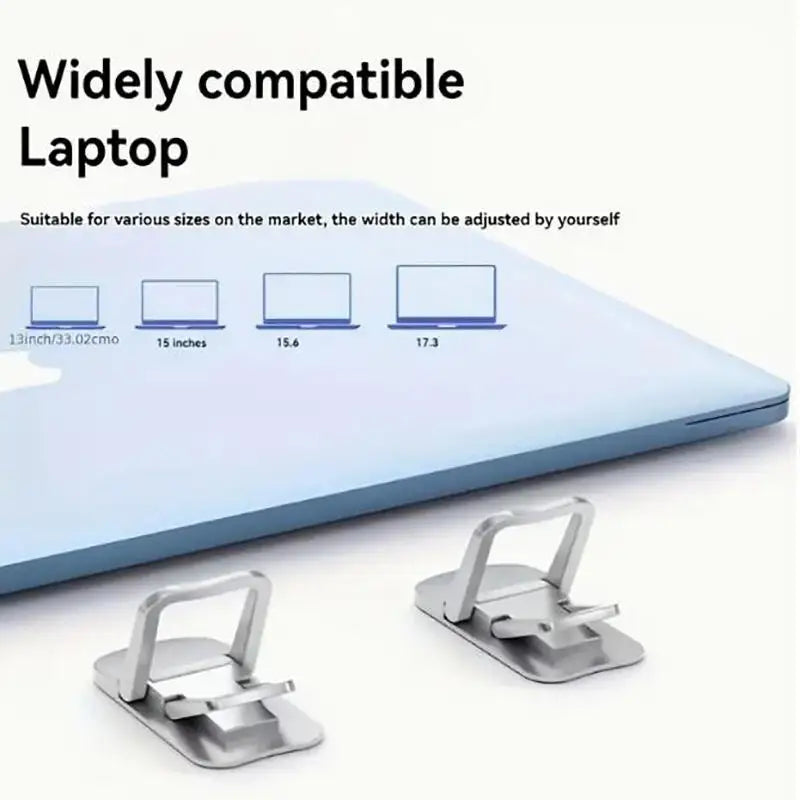 Mini Foldable Laptop Stand Set with Adjustable Angles