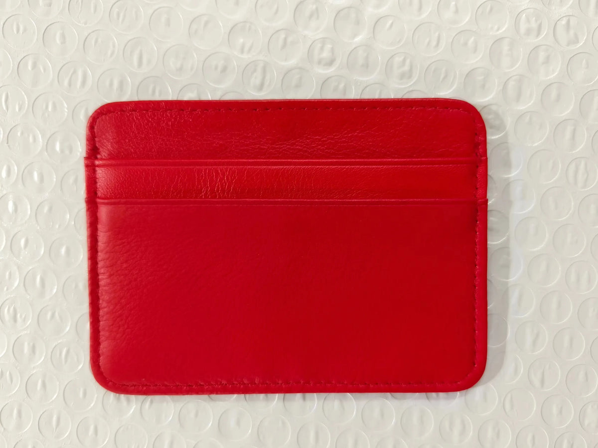 Genuine Leather Slim Card Holder Wallet