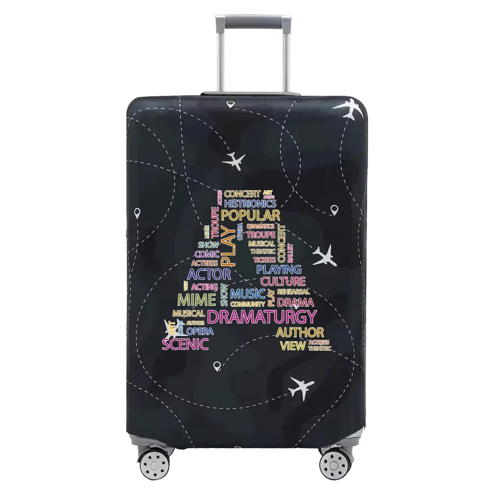 Stretch Fabric Luggage Cover for Suitcases (18-32 Inch)