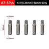 Hex Shank Socket Adapter Set for Power Drills (1/4, 3/8, 1/2 Inch)