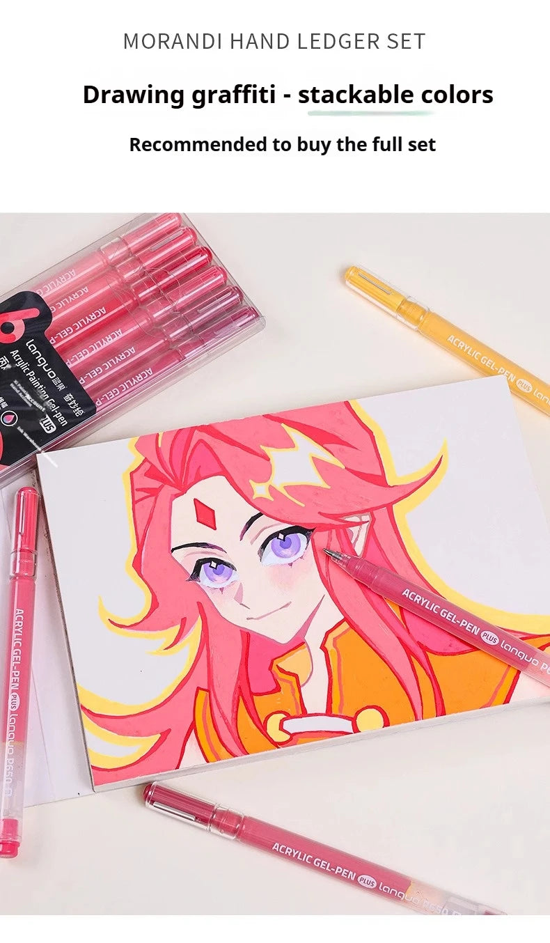 Vibrant Gel Pen Set – Smooth Writing for Art, Notes & Journaling