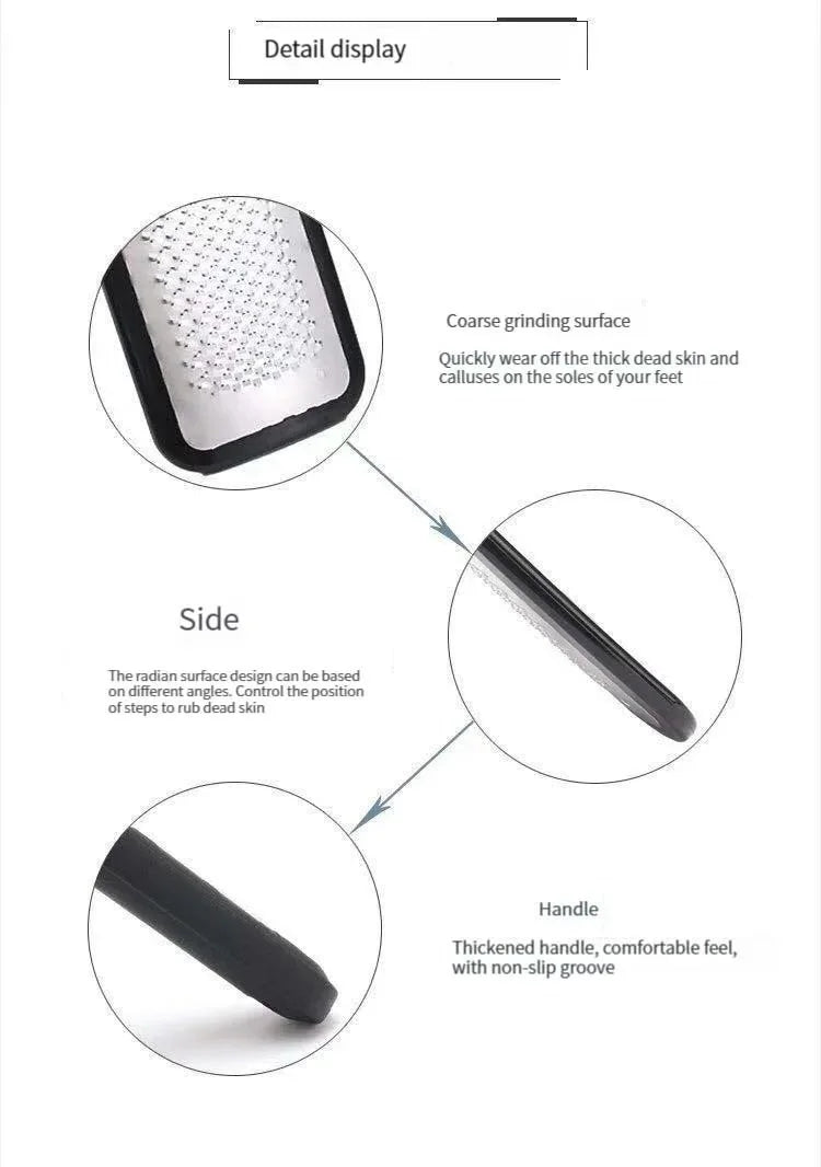 Professional Stainless Steel Foot File for Callus Removal
