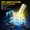 LED Fog Light Bulbs with CANBUS Anti-Flicker Technology