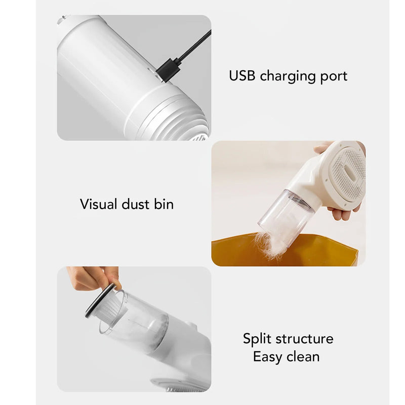 2-in-1 Pet Grooming Vacuum & Brush