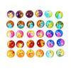 8mm Stripe Round Acrylic Beads for Jewelry Making (300-Piece Set)