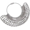Stainless Steel Ring Sizer Gauge for Accurate Finger Measurement